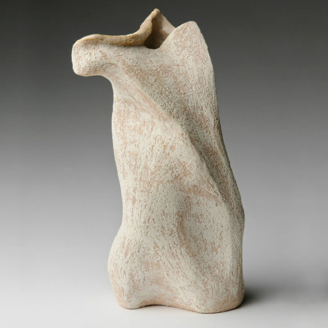 Terpischore, 2011, stoneware, 14 x 6 x 6 in.